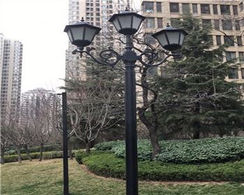 內(nèi)蒙古太陽能路燈案例-西安白樺林間