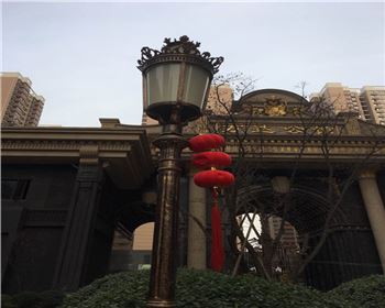 內蒙古小區太陽能路燈-西安萬達公館