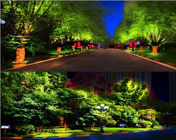 內(nèi)蒙古小區(qū)廣場節(jié)日亮化