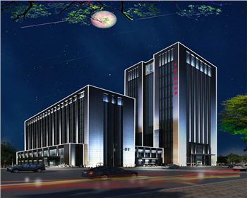 寧夏西安中鐵第一勘察設計院樓體亮化工程