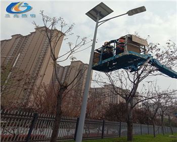 湖北博思格西安工廠內路燈改造項目工程